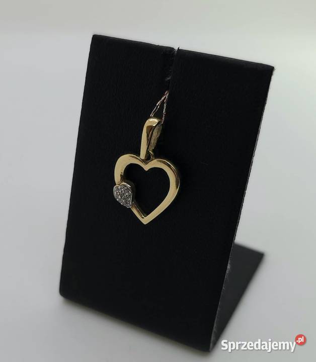 Złota zawieszka próby 333 071g złoto