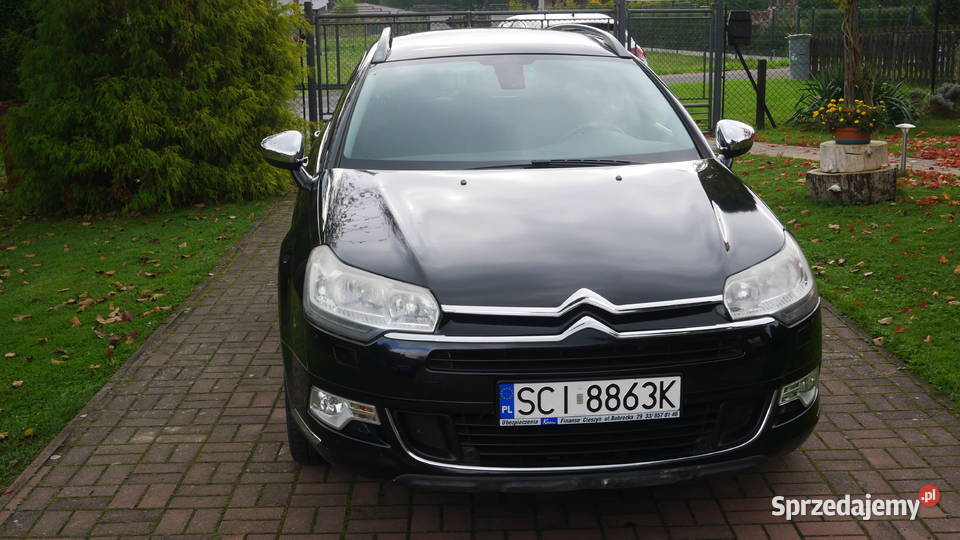Citroen C5 Cross Tourer 20 HDI 2014r Hydro czarny Kończyce Wielkie