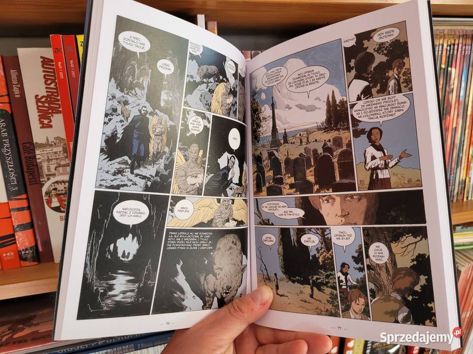 Neil Gaiman Księga cmentarna tom 1 i 2 Gdynia