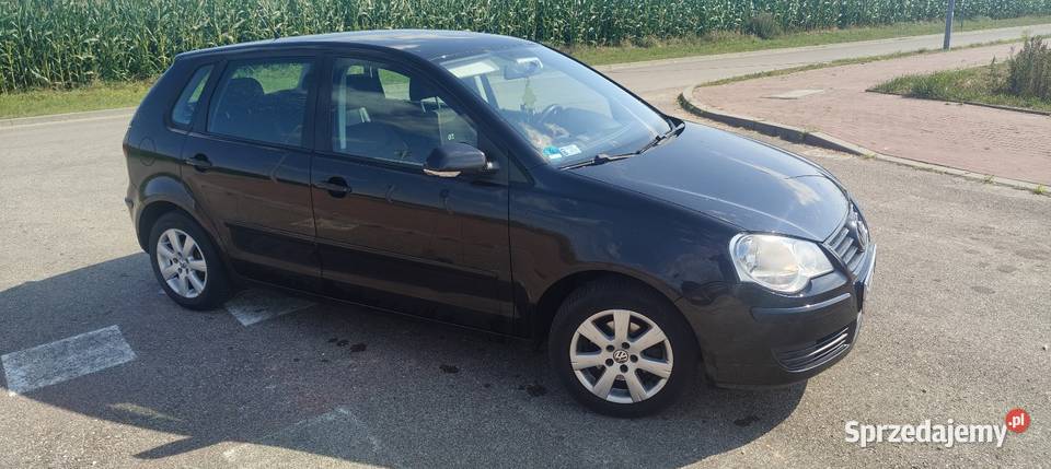 VW polo 9n IV 14 16v czarny podlaskie Kolno sprzedam