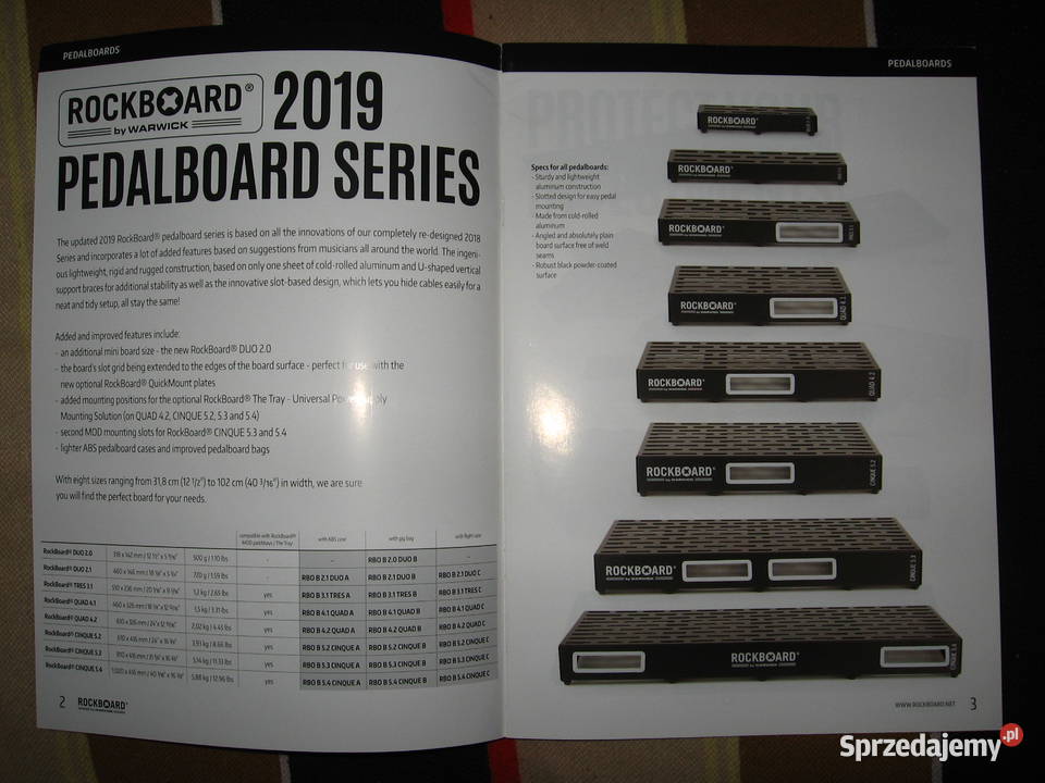 Rockboard by Warwick 2019 catalog katalog