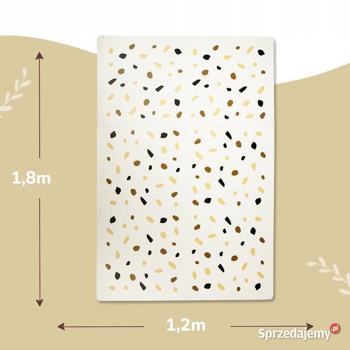Hakuna Matte Duża Mata Niemowląt 18x12m XXL Myszyniec
