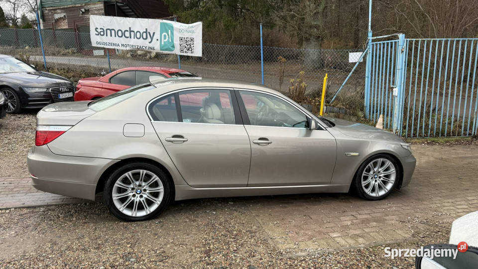 BMW 520 20d 177 Lift Automat skóry bi xenon Navi elektrochrom. lusterka boczne Gdańsk sprzedam