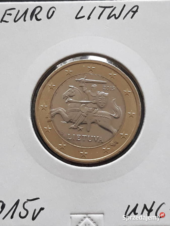 1 Euro Litwa 2015 r UNC Konin