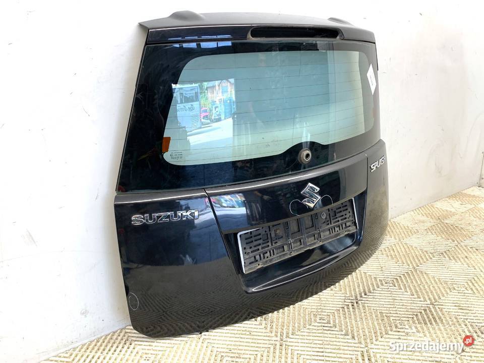 KLAPA TYŁ SUZUKI SPLASH Hatchback Comic Black podkarpackie