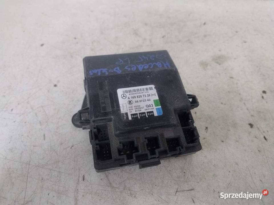 MODUŁ DRZWI LEWY PRZÓD MERCEDES W169 A1698207326