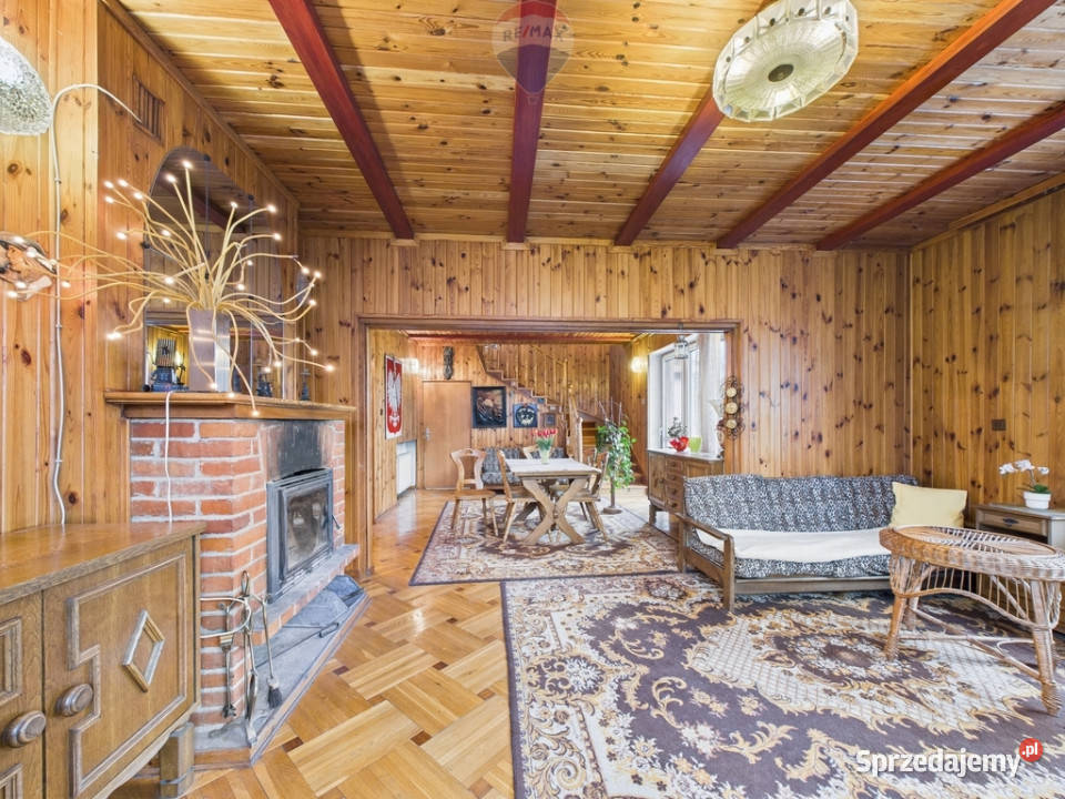 Dom wolnostojący z ogrodem i kominkiem Wawer