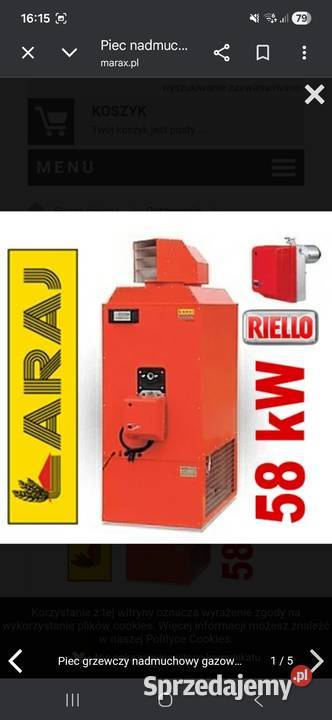Nagrzewnica ARAJ PGA 50 Gorlice
