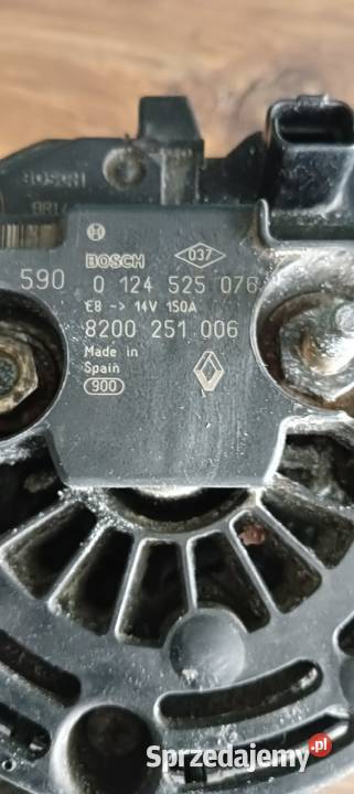 Alternator renault laguna 2 Espace i inne Tczew