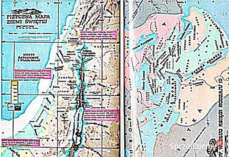 ATLAS BIBLIJNY praca zbiorowa Wyd TES Lublin Chorzów