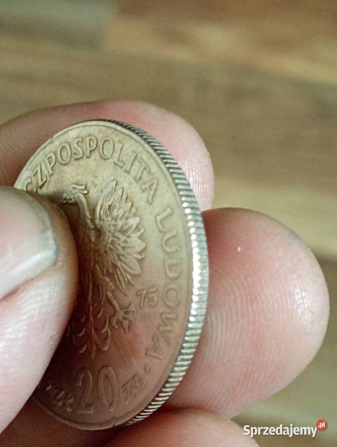 Sprzedam monete 20 zl 1975 bzm Chełm