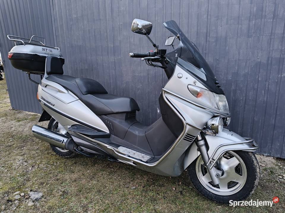Suzuki Burgman 400 AN400 MAKSYMALNIE DOPOSAŻONY nieuszkodzony Dębica