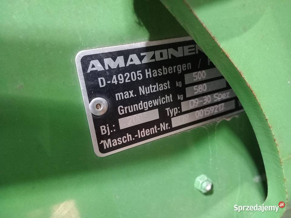 Siewnik amazone d9 specjal Jaki