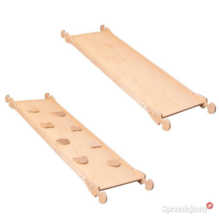 zjeżdżalnia dwustronna Skandiko drewno Kraków