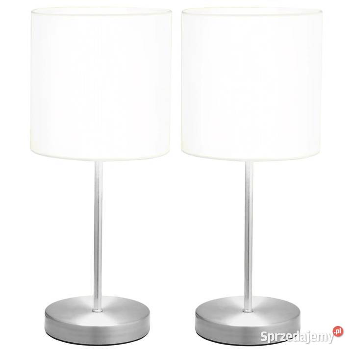 vidaXL Lampy stołowe 2 dotykowe białe Warszawa