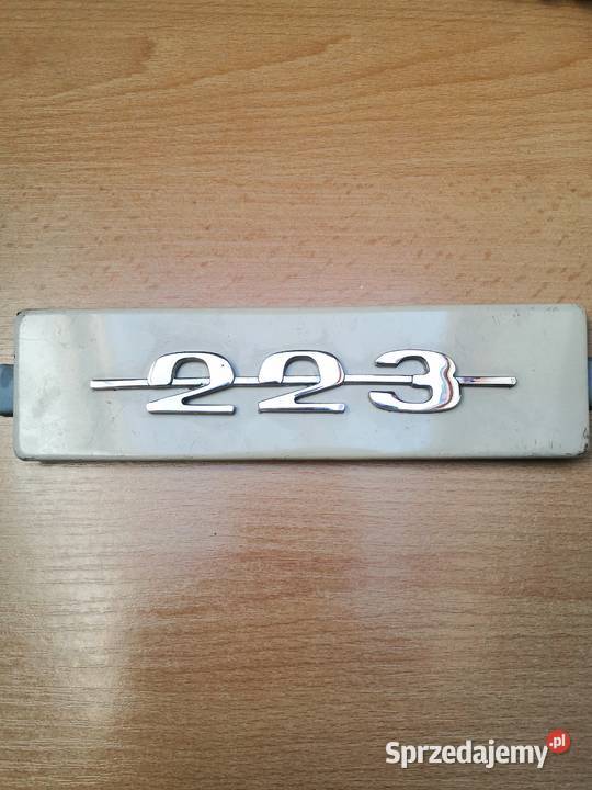 Znaczek emblemat Warszawa 223 maskownica Kraków sprzedam