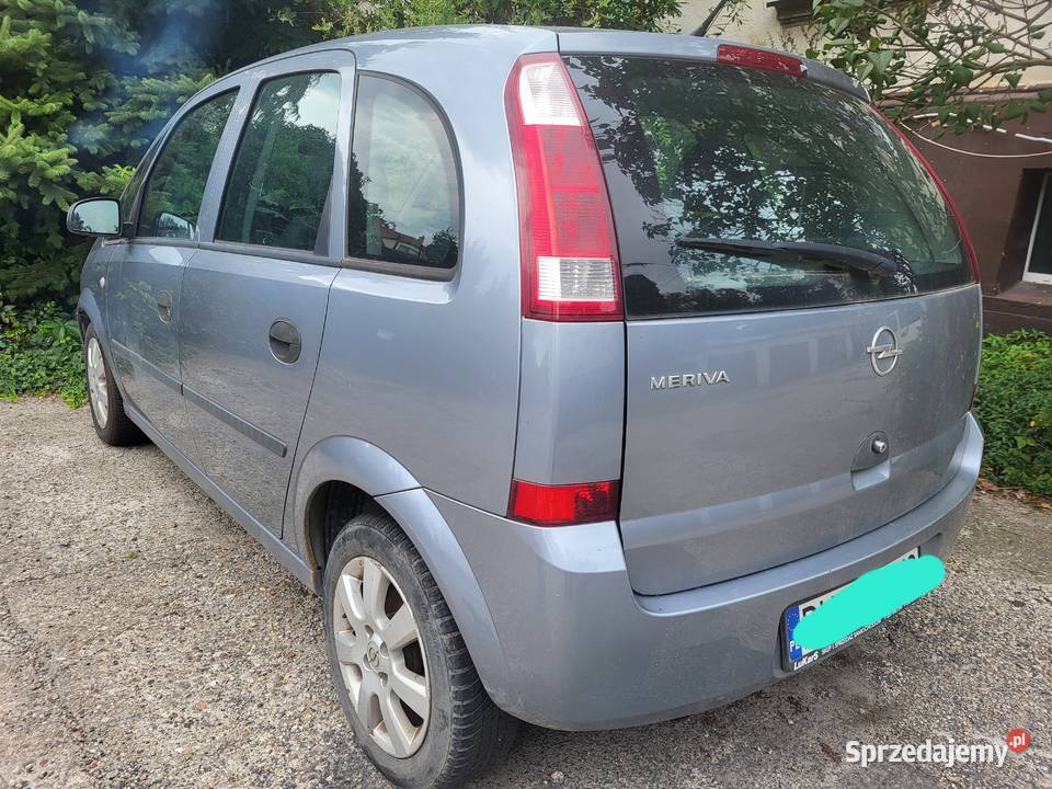 Opel Meriva 16 benzyna LPG gaz klima Kąty Wrocławskie sprzedam