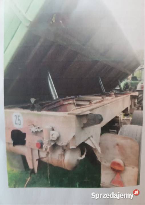 Przyczepa 24T wywrotka Przyczepy rolnicze kujawsko-pomorskie Radziejów