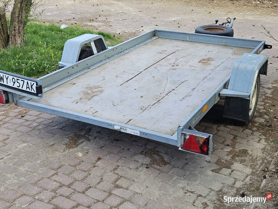 Przyczepa ciężarowa uchylna Temared 1000kg Przyczepy i naczepy Lublin sprzedam