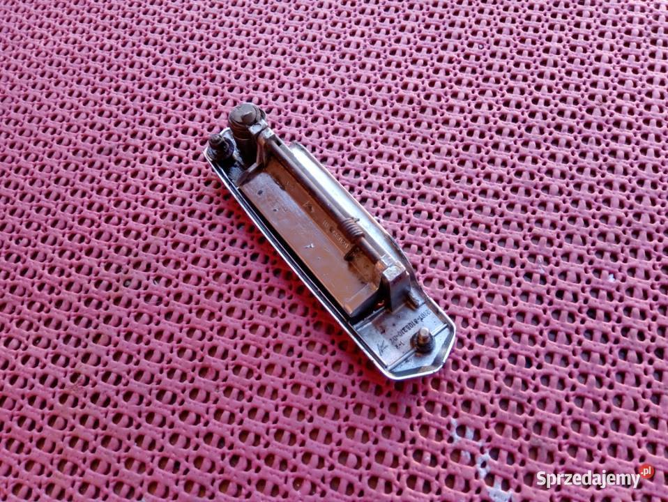 Klamka chromowana przód Fiat 125P z czasów PRLu Karoseria Żywiec