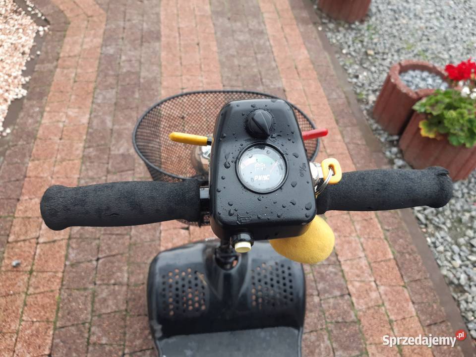 duży wózek elektryczny 100 sprawny 3 kołowy Milicz