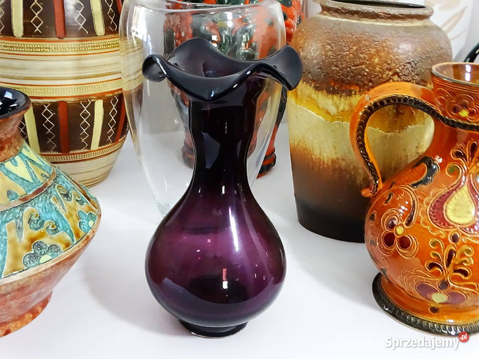 Wazony flakony dzbany naczynia na kwiaty Biłgoraj