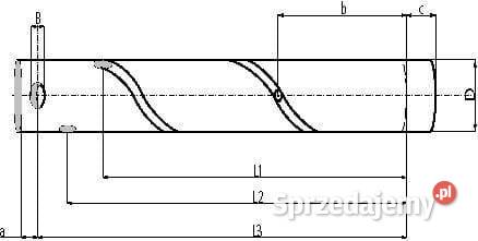 Sworzeń 45x320 mm Kramp UNSGGS45320 Kamionna sprzedam