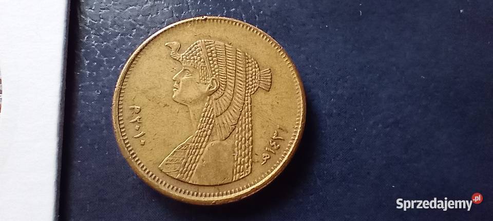 Stare monety 50 piastr 2010 Egipt