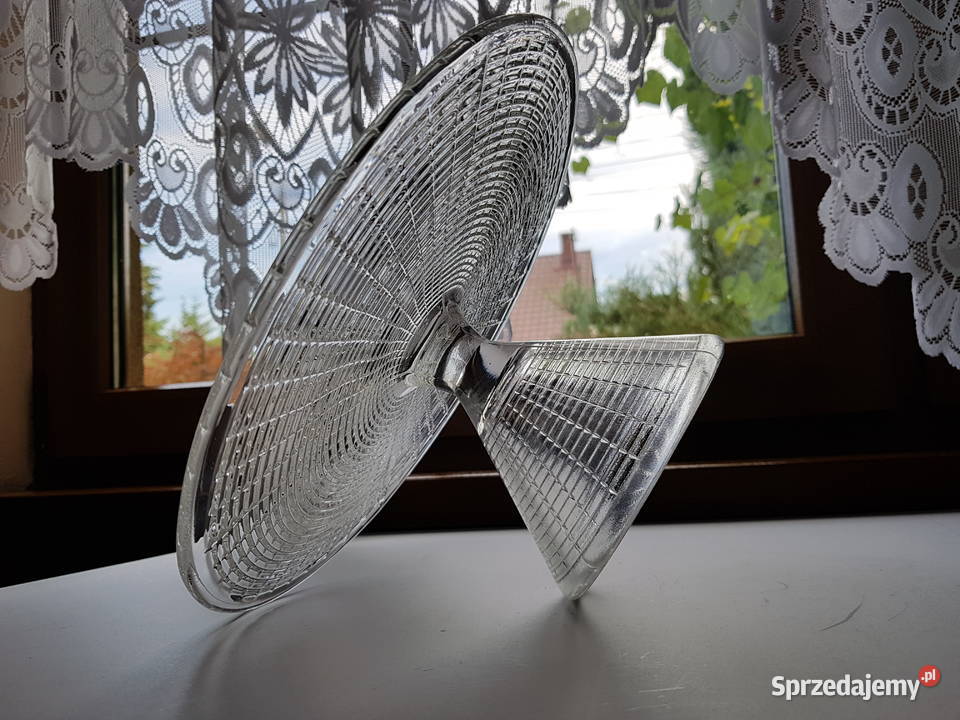 Patera tortownica kat H221 Hortensja szkło PRL Porcelana i szkło śląskie Dąbrowa Górnicza sprzedam