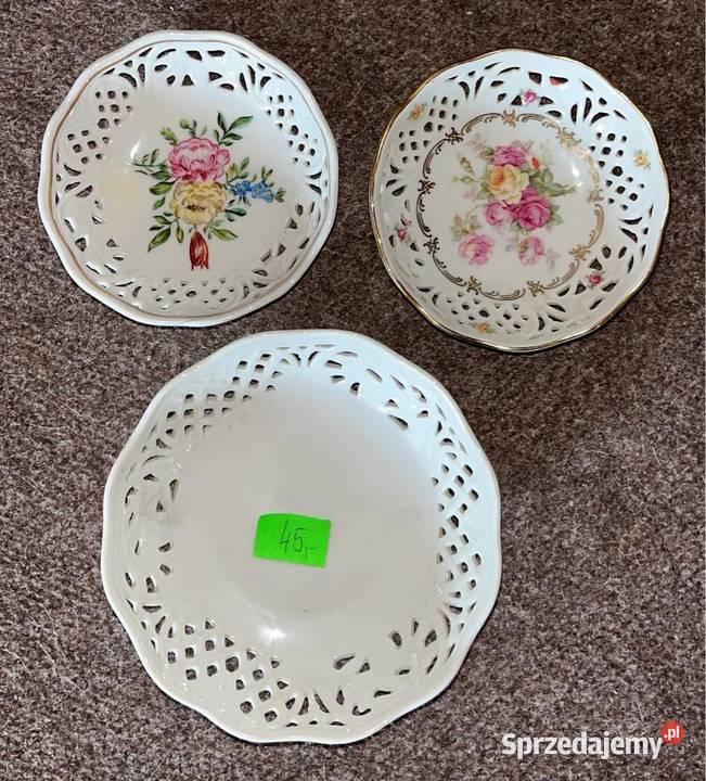 Miseczka ażurowa Schumann Biała Porcelana i szkło sprzedam