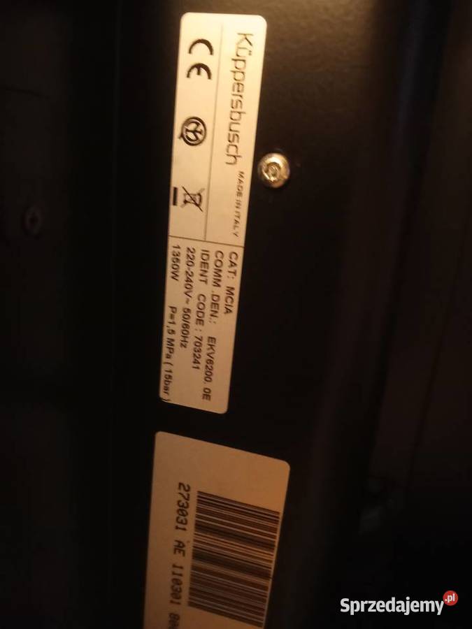 Ekspres do kawy Kuppersbusch EKV 6200 Nowy Suchedniów sprzedam