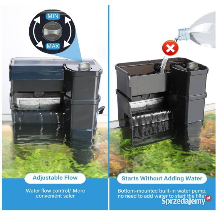 Filtr akwariowy Hygger 1580 L Gdów