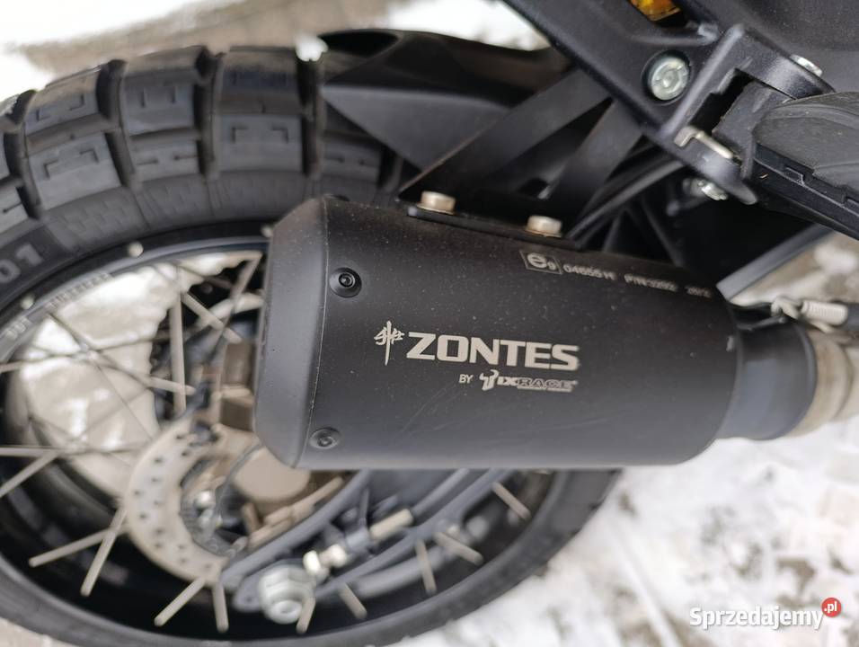 Zontes ZT 125 G1 Transport ABS 15 Zontes wielkopolskie Wyrzysk sprzedam