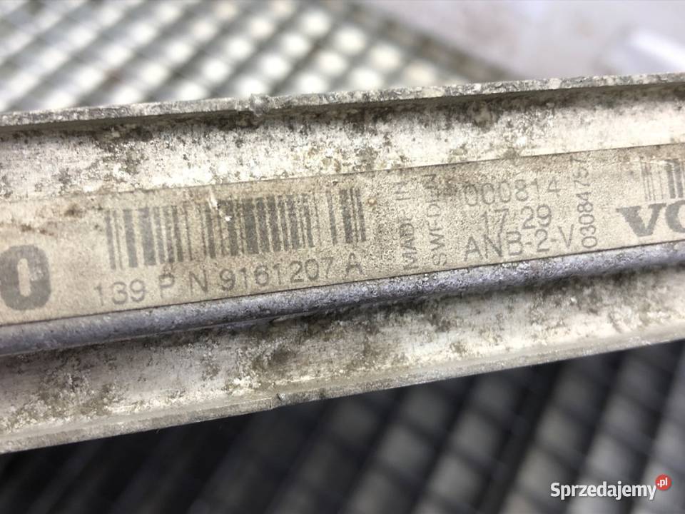 INTERCOOLER VOLVO S80 I 9161207A 28 272 9808 sprzedam