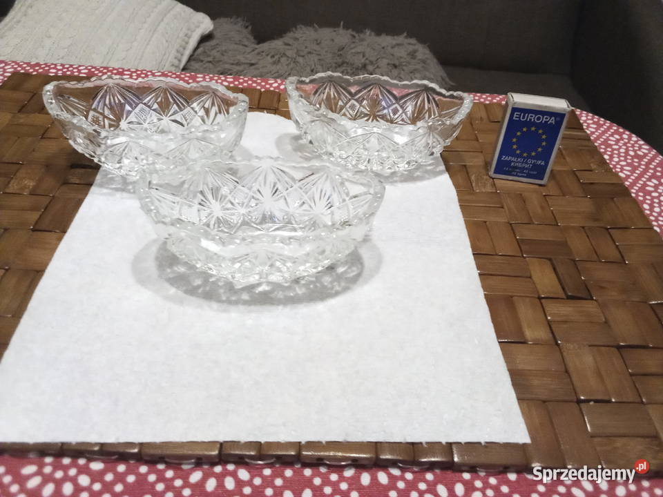 Prl gondola szkło Hortensja gwiazda 3 Ceramika i szkło Łódź