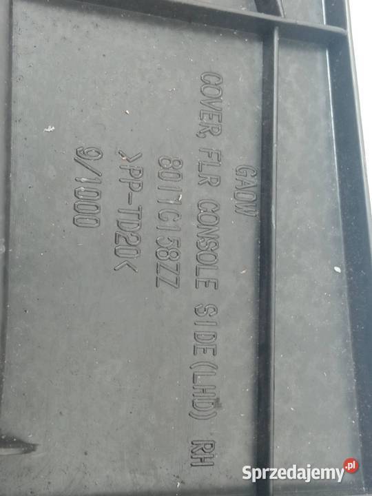OSŁONA TUNELU RAMKA KPL Mitsubishi ASX I 2010 świętokrzyskie
