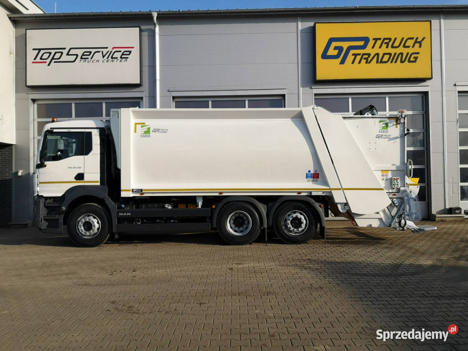 śmieciarki Man TGS 26330 TGS Śmieciarka Farid Sokołów sprzedam