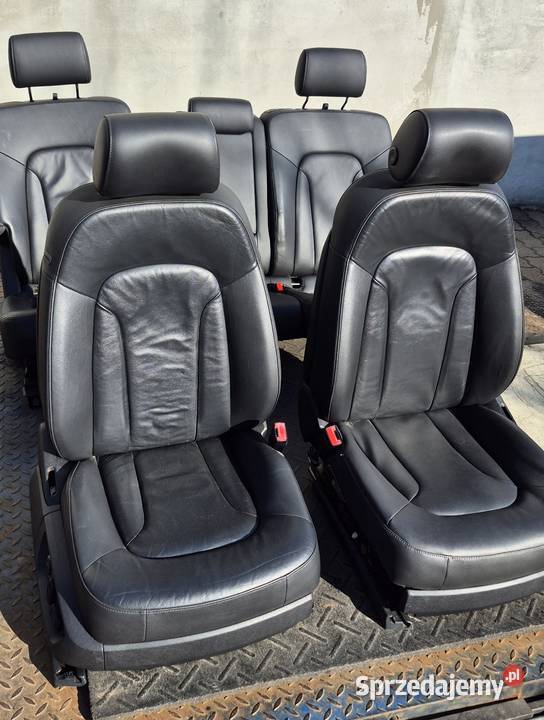 Fotele boczki wnętrze Audi Q7 4L Bolesławiec