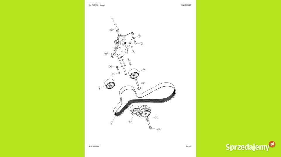 CLAAS ATOS 330350 katalog części