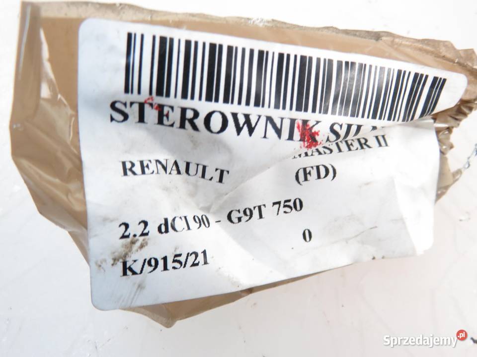 STEROWNIK RENAULT MASTER II 22 dCI 8200236618 osobowe małopolskie