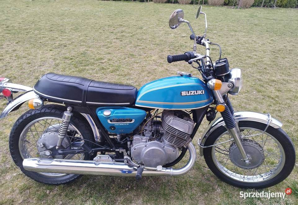 Suzuki T500 Titan japońska legenda Suzuki Łódź