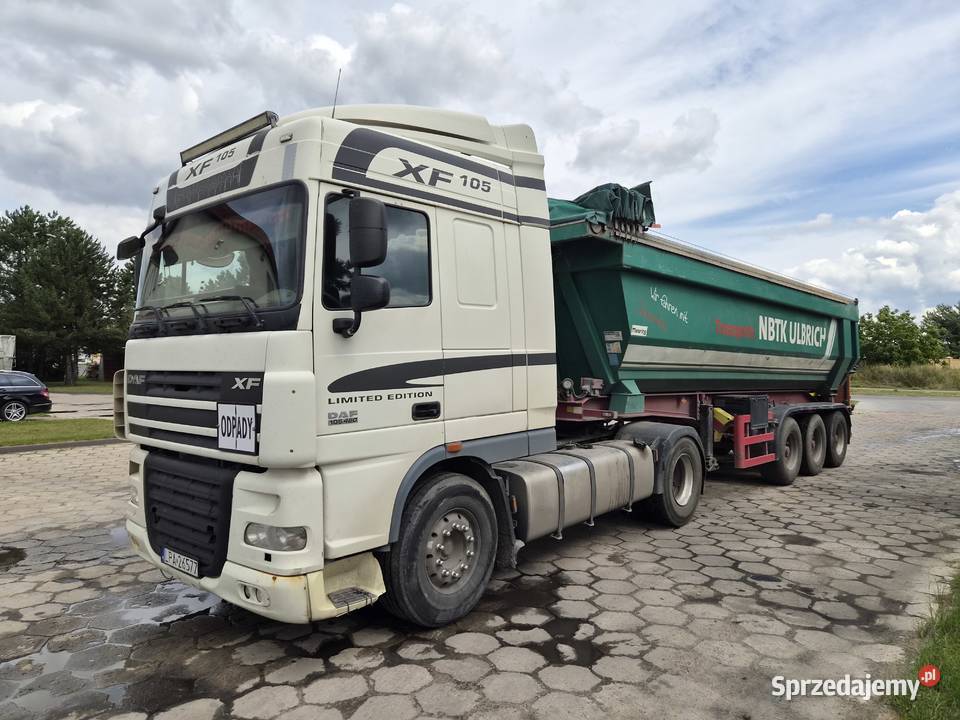 Ciągnik siodłowy DAF XF105 2011r Parczew sprzedam