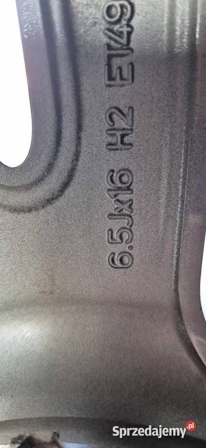Oryginalne felgi Mercedes A B C CLA 16x65 5x112 dolnośląskie Jelcz-Laskowice