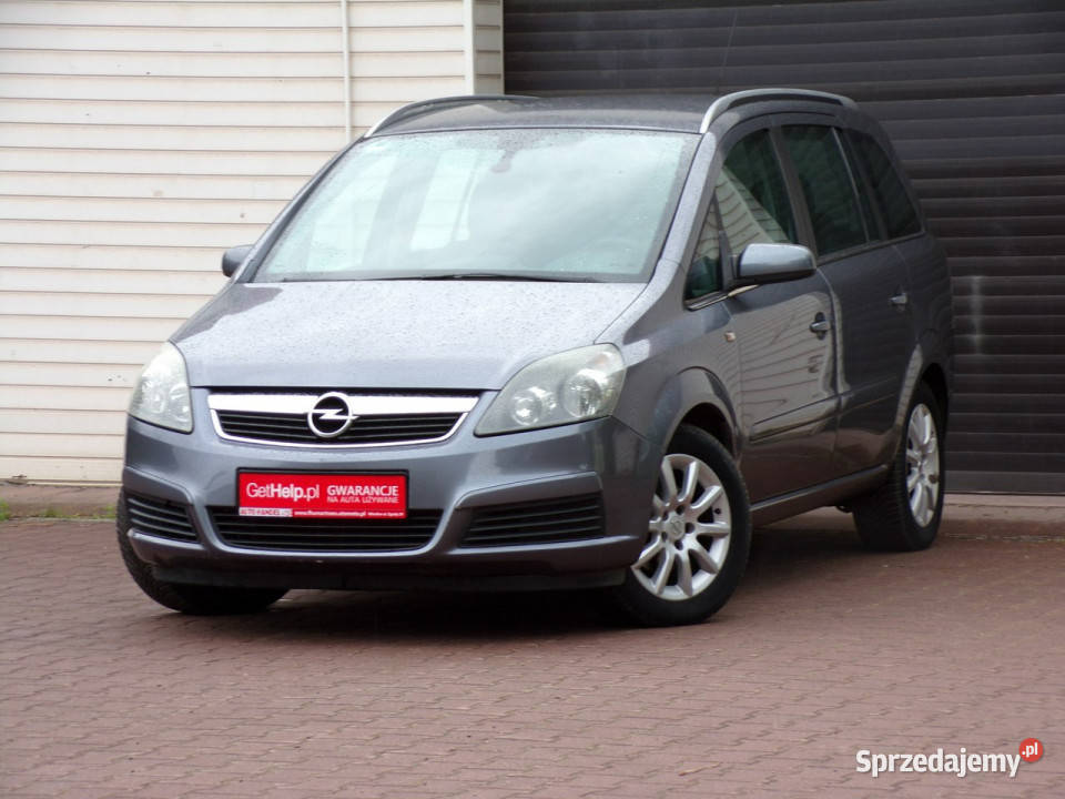 Opel Zafira Klimatronic GAZ 7 osobowy 18140 B VAT marża Motoryzacja