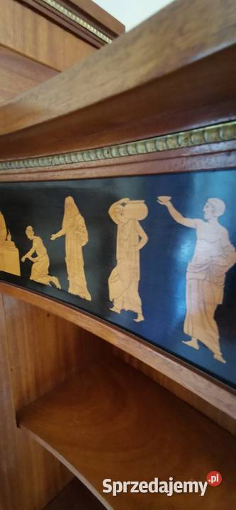 Secesja Witryna narożna mahoń Ok 1915