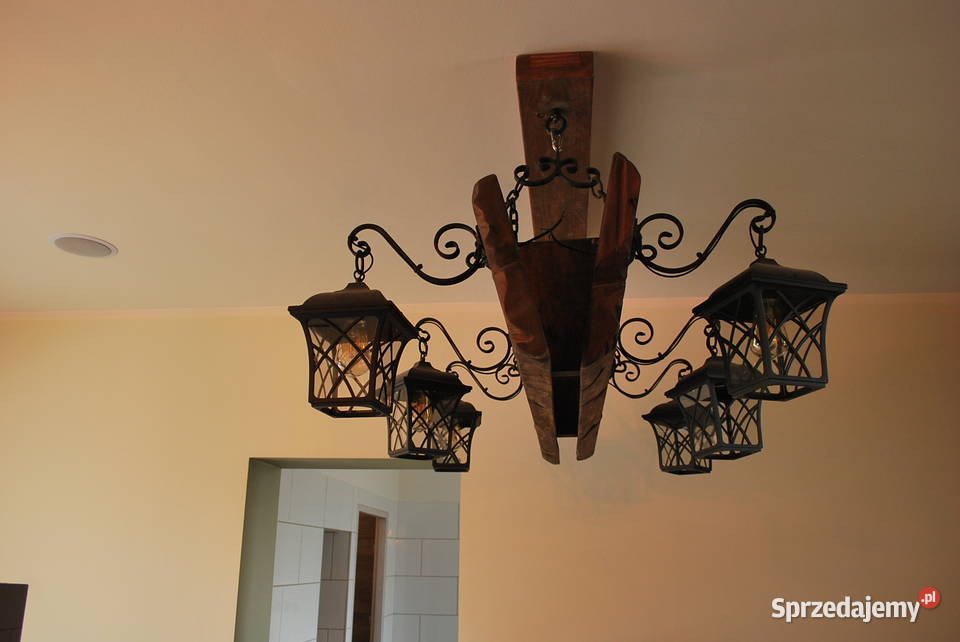 Żyrandol lampa ogrodowa 2 podkarpackie Przemyśl
