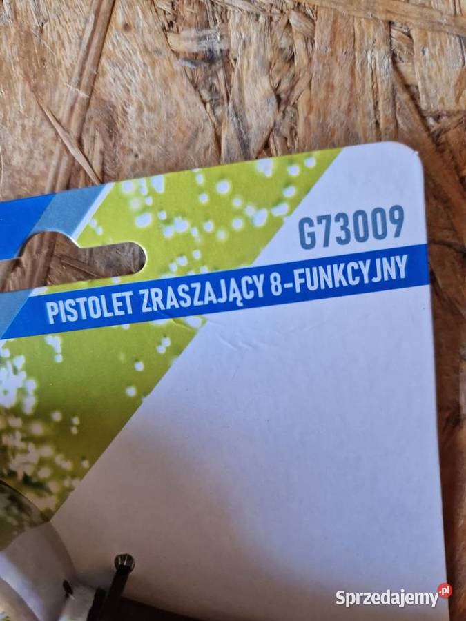Pistolet 8funk srebrny guma do wody G73009 Głogowa