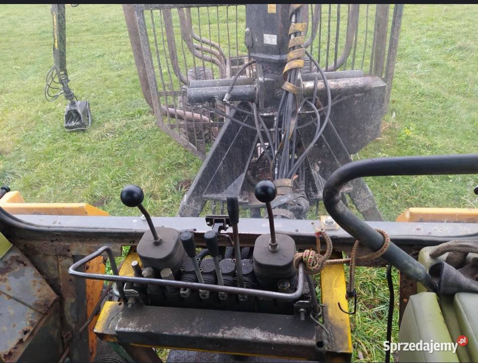 Renault 7514 i przyczepa palms 8t WOM 540/1000 obr. Bredynki