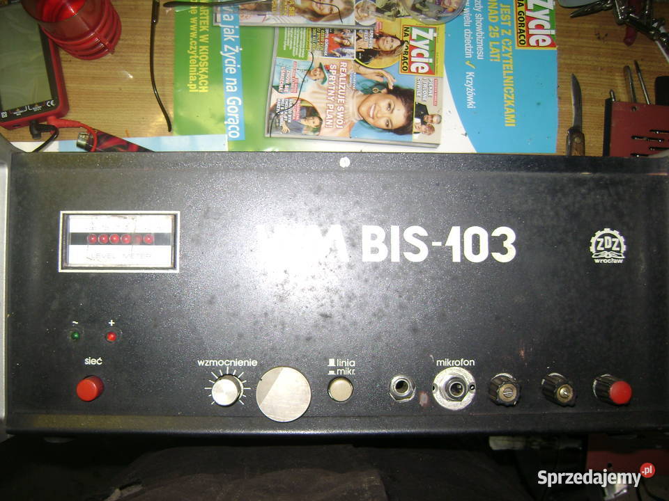 Wzmacniacz lampowy BIS103 podkarpackie Cieszanów