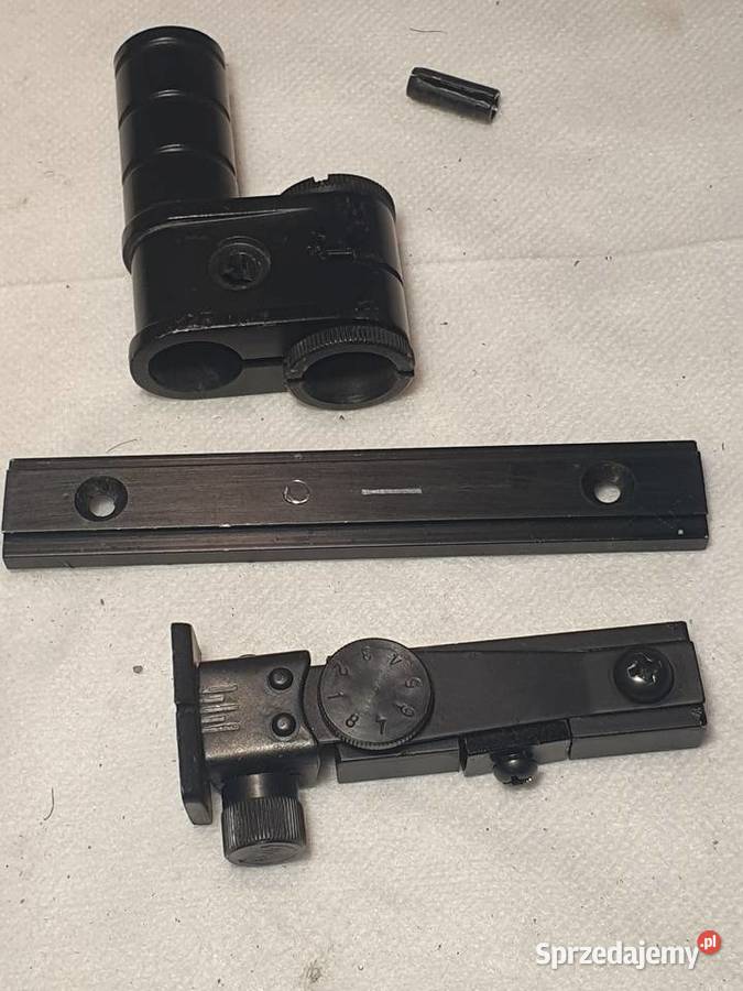 Muszka tunelowa i szczerbinka na szynę 11 Sporty strzeleckie i myślistwo Bolesławiec